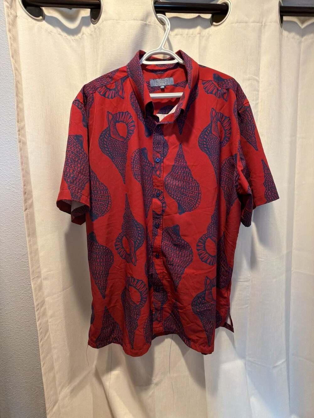 Kinolau Amakaola Collection Size XL Red Shell Shirt